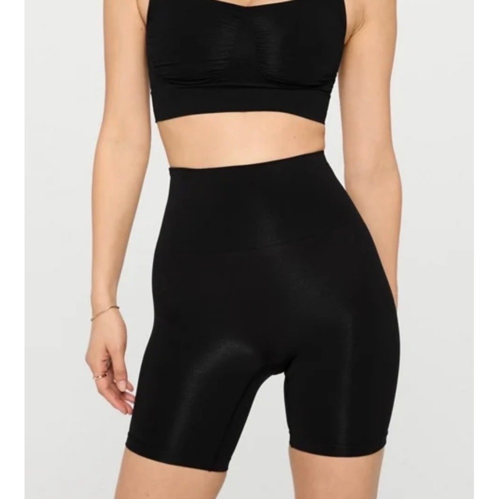 Yitty Shaping Shorts Women XL Black High Waist Compression Smooth Underwear